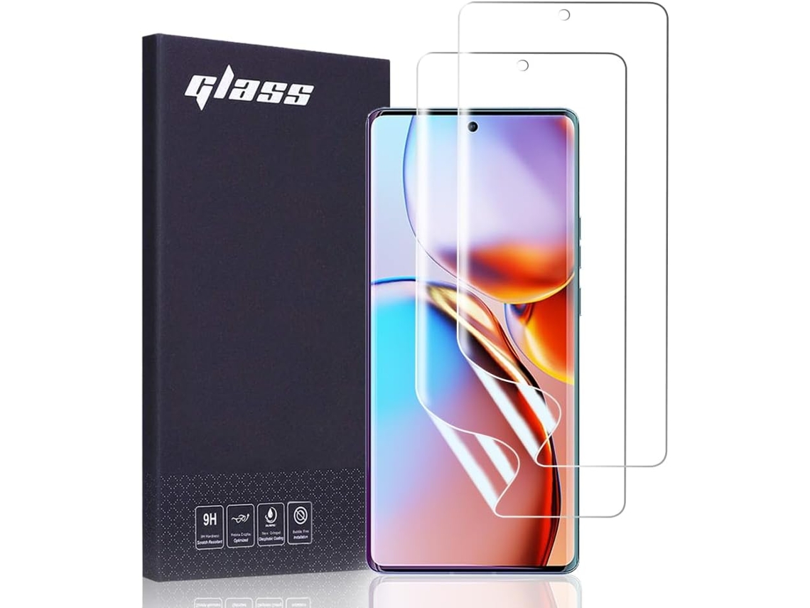 Película de Ecrã Filme Reconhecimento Digital Cobertura para Motorola Moto Edge 40 Pro HONGWE. Estampado