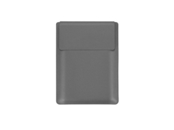 Capa para Portátil HEXINYIGJLY 13.3 14" com Stand,acolchoada, Impermeável, para Macbook Matebook Yoga Cinza