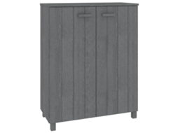Shoe Cabinet, Shoe Cabinets Vidaxl Cinzeto Madeira De Pinho (n/a)