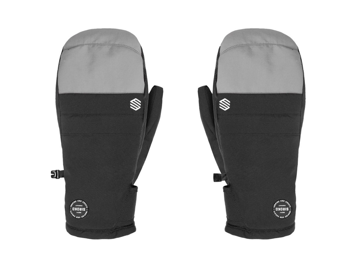 SIROKO Luvas Pitztal Preto,Cinzento S Homem