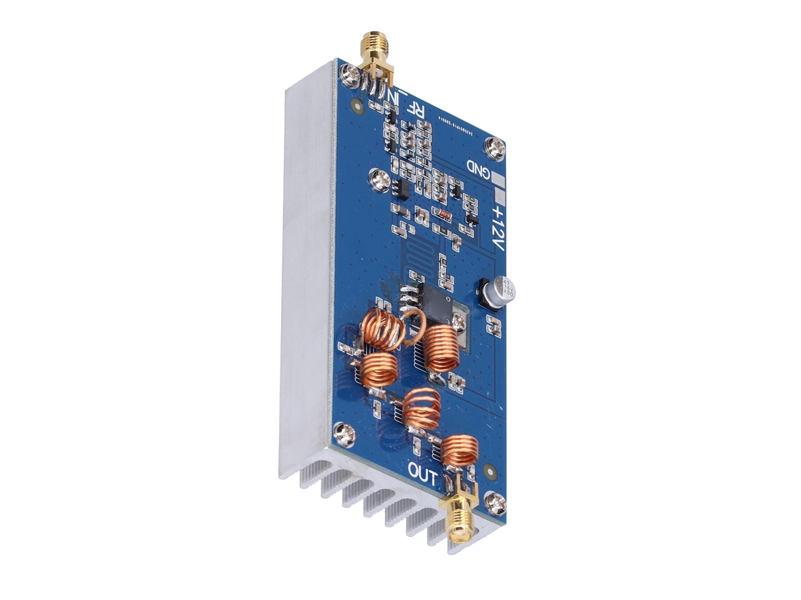 Módulo Amplificador De Potência Placa Cc Rf Fm Transmissor Componente Eletrônico 15w Slowmoose