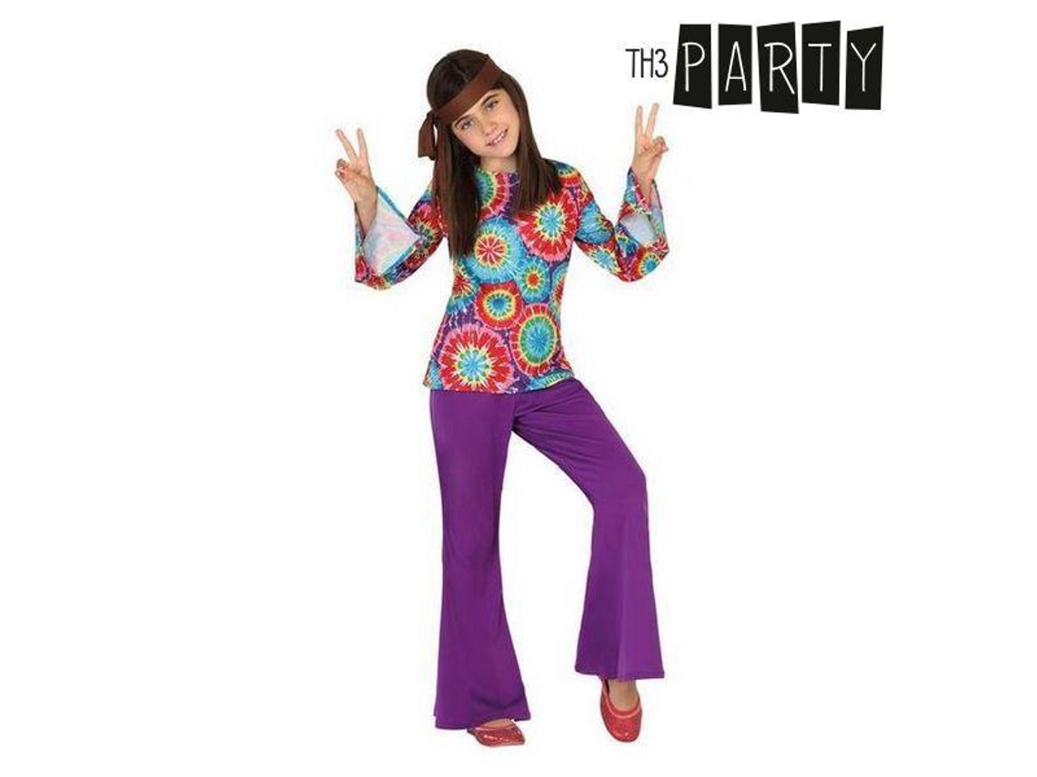 Fantasia para Crianças Hippie 3 Pcs
