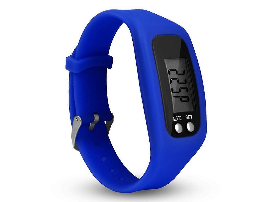 Relógio pedômetro infantil com tela LCD, contador de passos, rastreador de condicionamento físico para caminhada, pulseira para bicicleta elétrica Jst. Ly