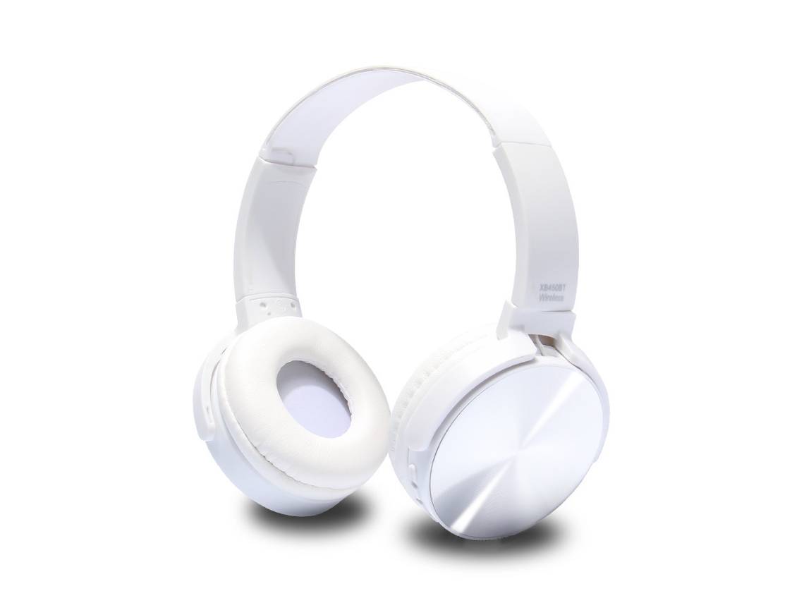 Auriculares Montado Hc True Wireless Bluetooth Branco