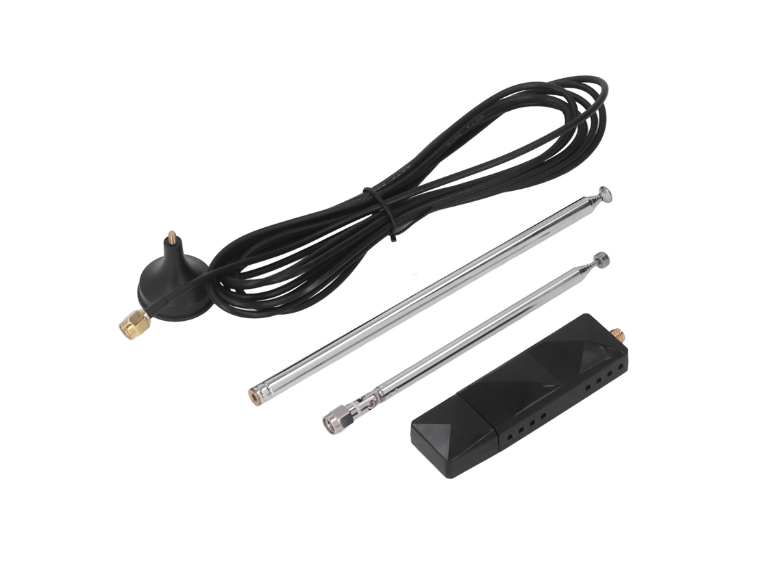 Receptor SDR de Faixa Completa 10kHz-2GHz com Kit de Antena | S/MARCA