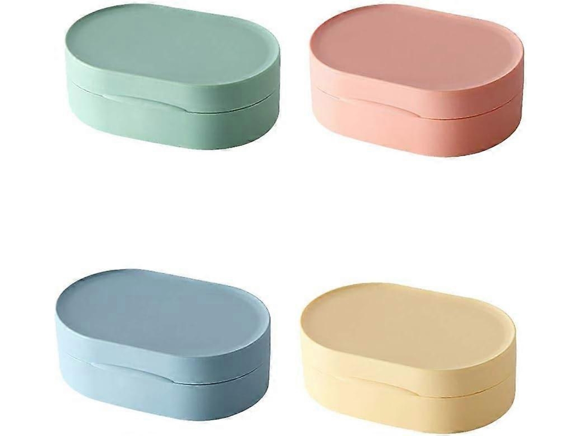 Saboneteira Portátil Para Chuveiro, Casa, Atividades Ao Ar Livre, Camping E Viagens PENGDSJE (pacote Com 4, Multicolorido)