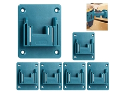 Suporte de Parede AQUAFORGE para Ferramentas Elétricas Makita 18V, 6 suportes