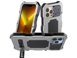 Lurelia Capa Iphone 13 Pro Max Metal Prateado