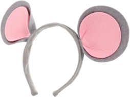 Tiara Com Orelhas De Rato Para Cosplay, Acessório Fofo Para Fantasia, Orelhas De Rato