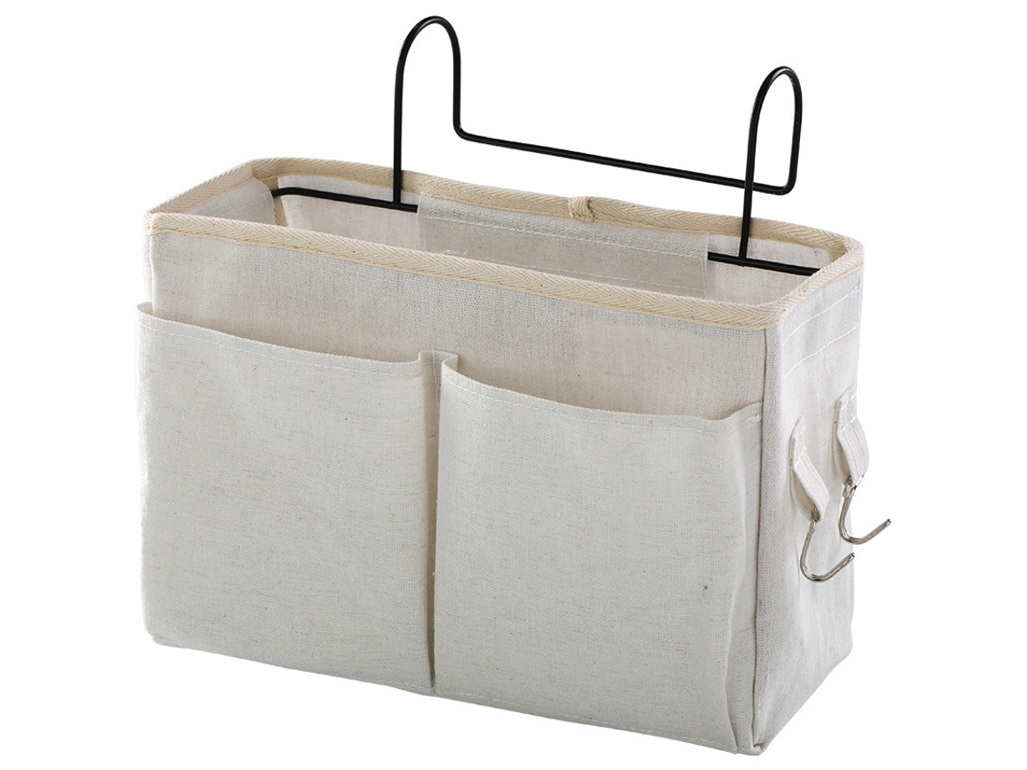 Lurelia Bolsa De Cabeceira, Pack Com 2, Suspensa, Com Bolsos, Em Ferro, Para Cama, Leitura Fácil