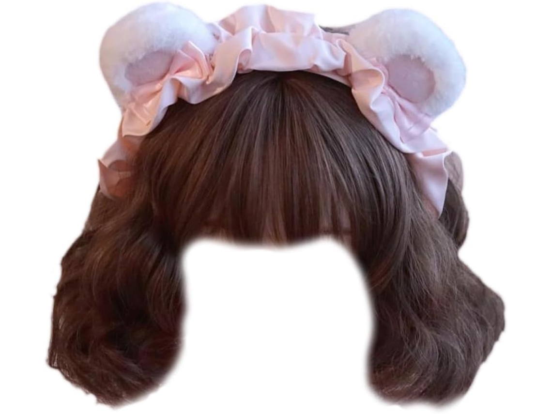 Tiara SFUSHOS de Urso de Pelúcia para Cosplay, Maquiagem e Fotos