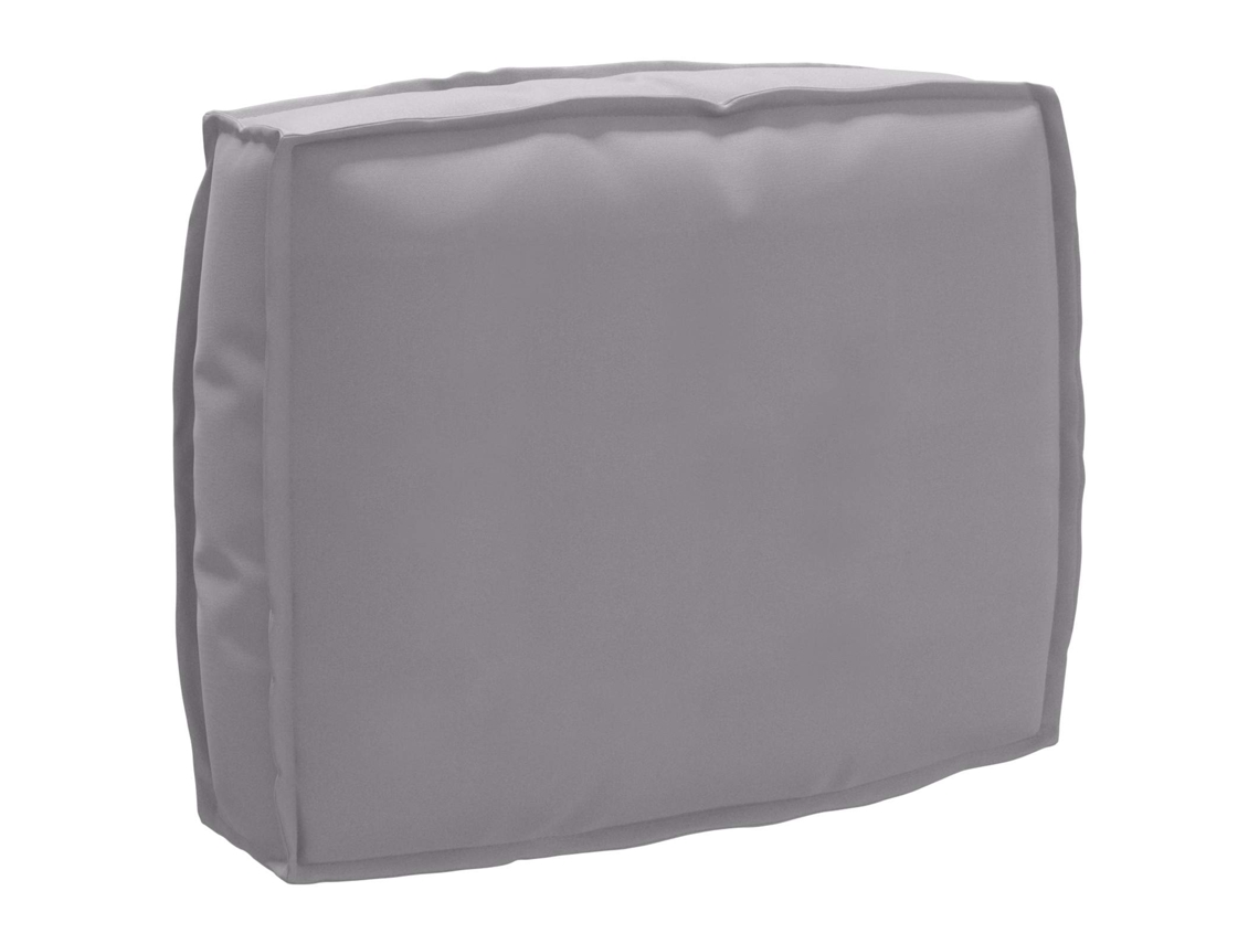 Vidaxl Almofada Cinzeto 50 X 40 X 12 Cm Tecido Oxford