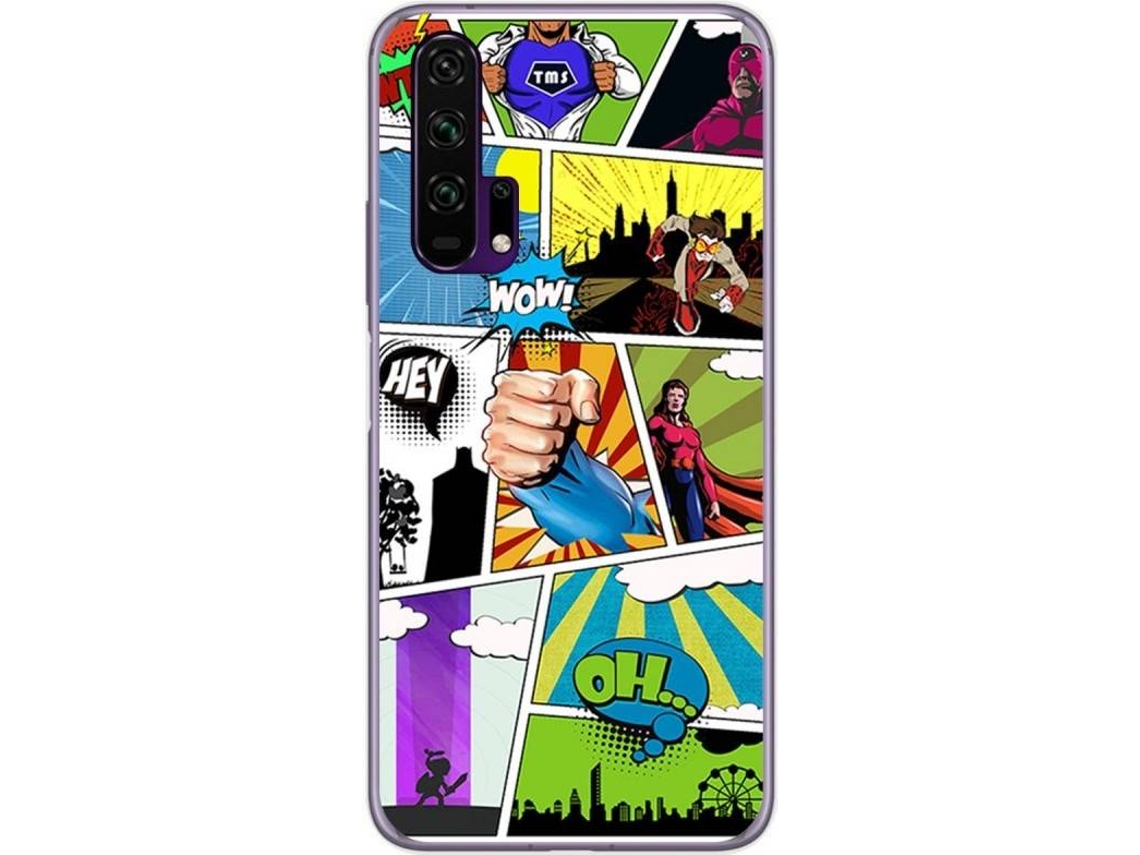 Capa Huawei Honor 20 Pro TUMUNDOSMARTPHONE Comic Multicor