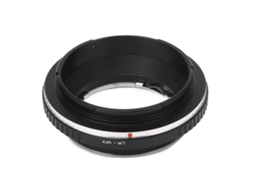 Adaptador de Lente de Câmera de Alta Precisão em Alumínio para Foco Manual, Compatível com Lentes Leica de Montagem R e Câmeras da Série GFX (LAXISCREED)
