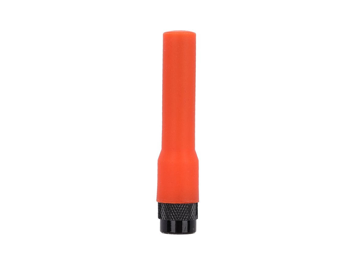 Antena Curta Bnc Sma Macho Para Rádio Walkie Talkie Móvel Com Banda Macia Orange Sf-20