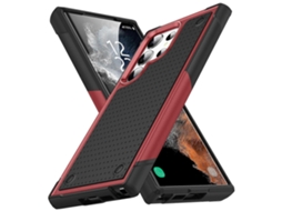 Capa Protetora À Prova De Choque Em Pc + Tpu Para Samsung Galaxy S23 Ultra 5g