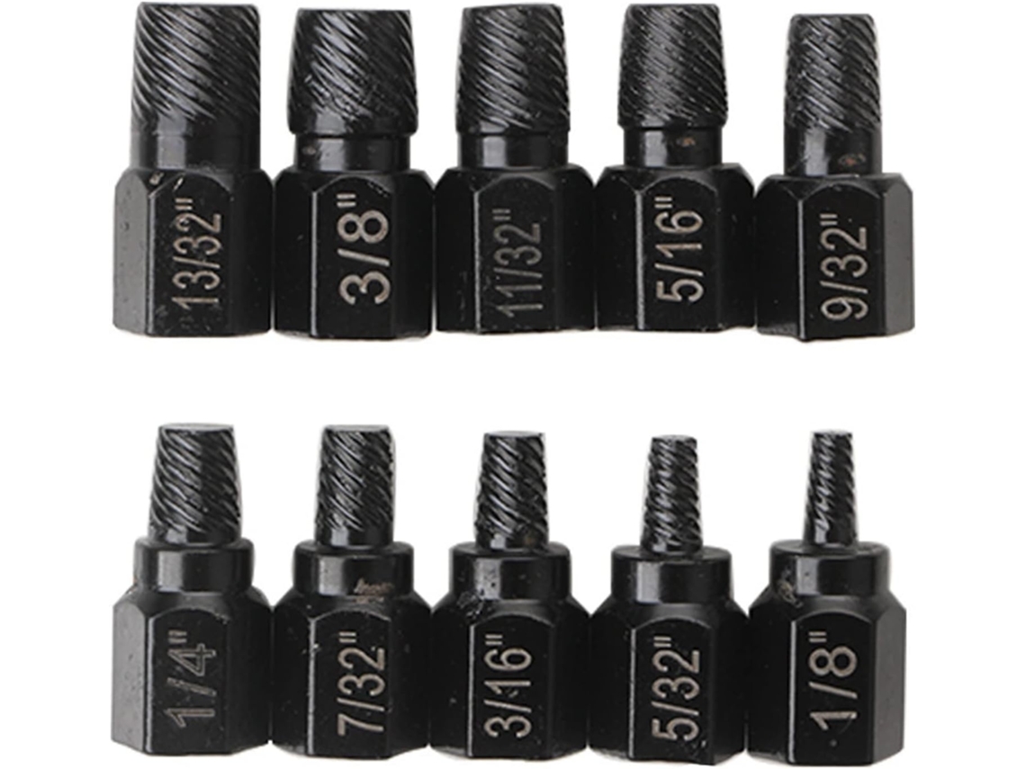 Kit Extrator De Parafusos Aço Multiuso, Ideal Para Proprietários