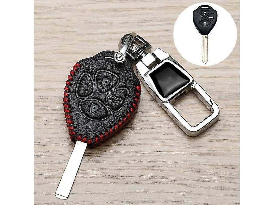 Chaveiro Com Capa Protetora Para Chave De Carro Toyota, Estilo H, Anti-perda Da Placa.