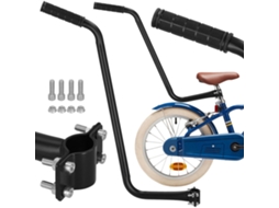 Guiador de Bicicleta para Crianças com Fixação de Espigão de Selim de 70 Cm Aprender a Pedalar em Segurança