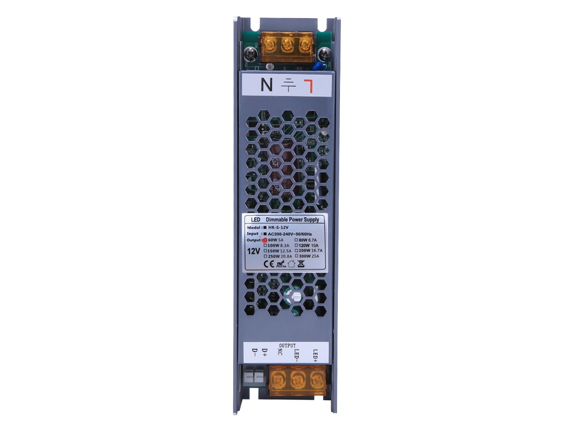 Fonte de Alimentação Regulável 60W 12V/5A com PWM DALI