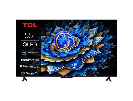 TV QLED 55t69c 4K UHD 3840x2160 HDR10 Android TV 3xHDMI 2.1 Wi-Fi Tcl (140 cm)
