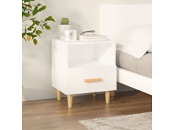 Vidaxl Mesa De Cabeceira 40x35x47 Cm Branco