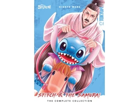 Livro Disney Manga Stitch and the Samurai The Complete Collection de Wada e Hiroto (Inglês)