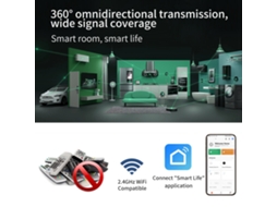 Gateway Sem Fio Inteligente Controle Remoto Ir Zigbee 3.0 Ble Mesh Wifi Alexa Google Home