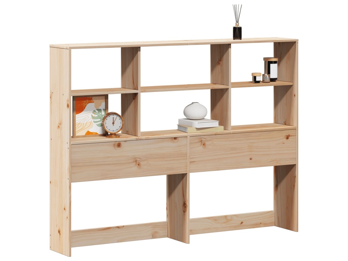 Cabeceira VIDAXL Marrom Madeira (140 cm)