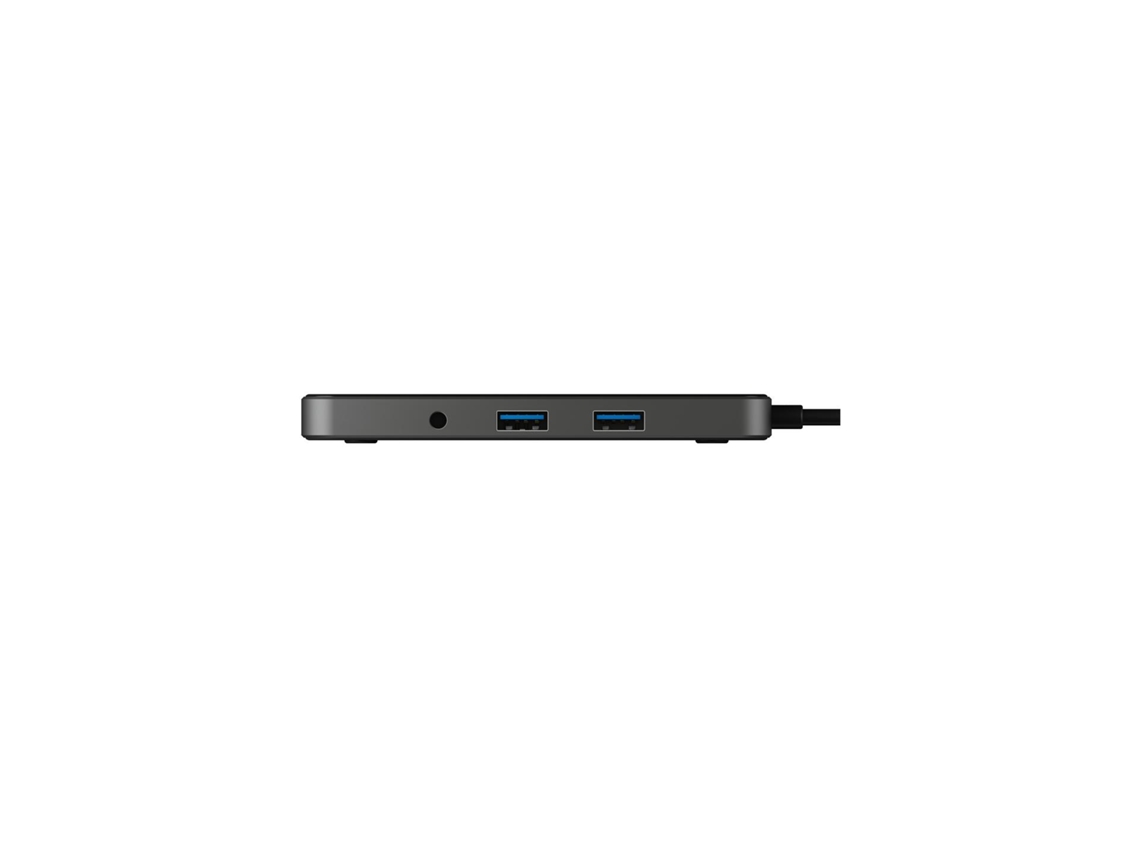 Icy Box Ib-Dk4025-Cpd com Fios Usb 3.2 Gen 1 3.1 Gen 1 Type-C Preto