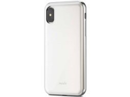 Capa iPhone X, XS MOSHI iGlaze Branco