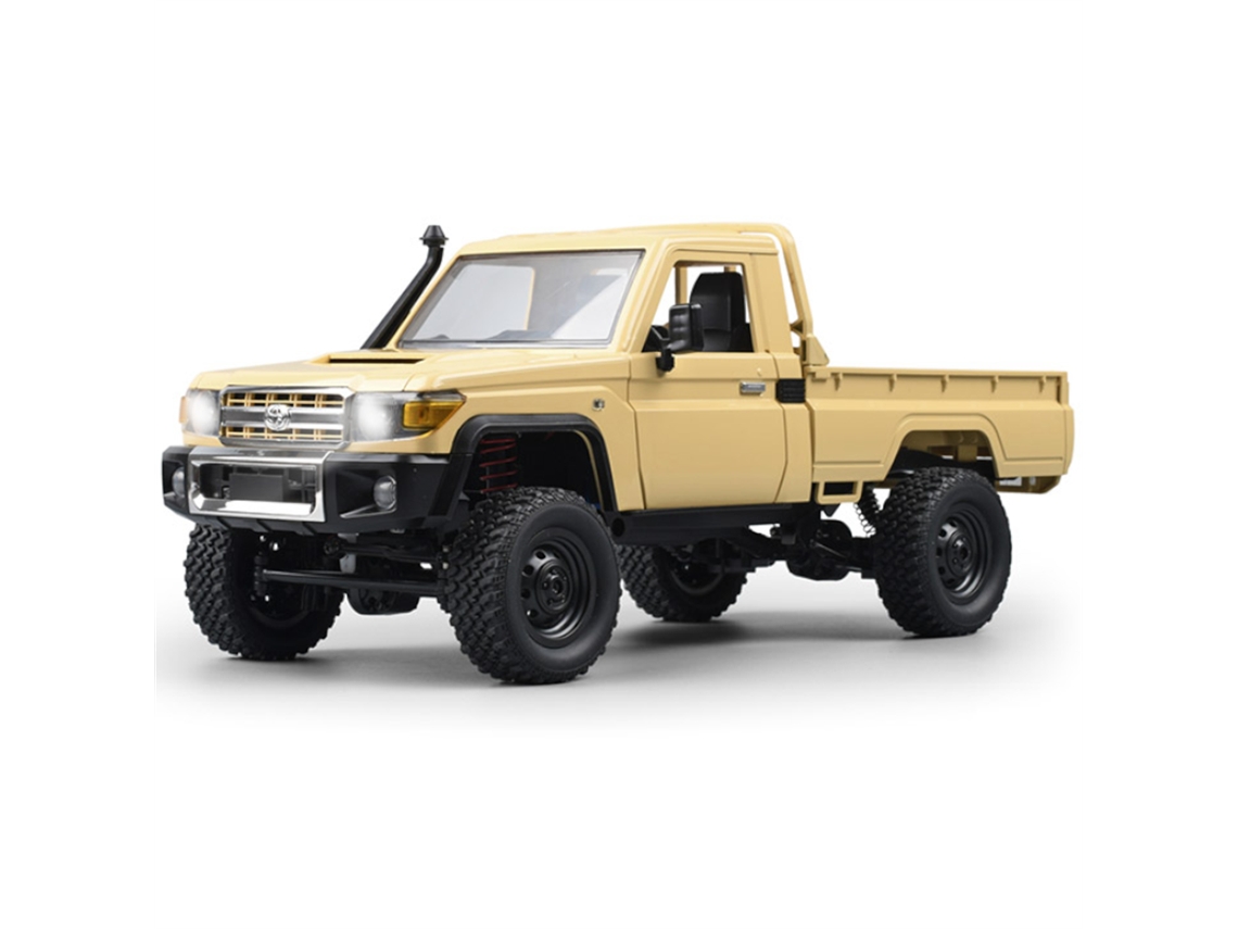Amarelo Duas Bateriasmnrc Mn82 Rtr 1/12 2.4g 4wd Toyota Lc79 Rock Crawler Led Off road Brinquedo MDUG