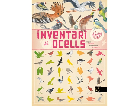 Livro Inventari Il.Lustrat Dels Ocells de Virginie Aladjidi (Catalão)