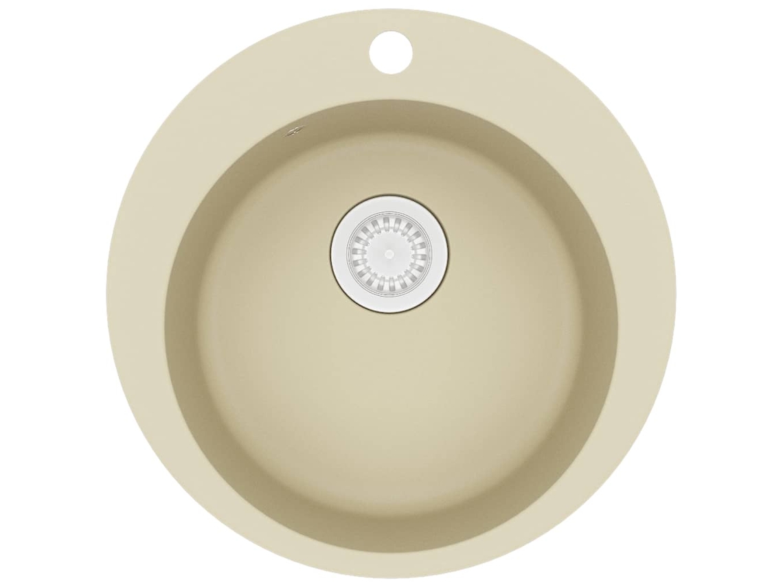 Kitchen Sink, Kitchen Sinks Vidaxl Bege Granito (n/a)