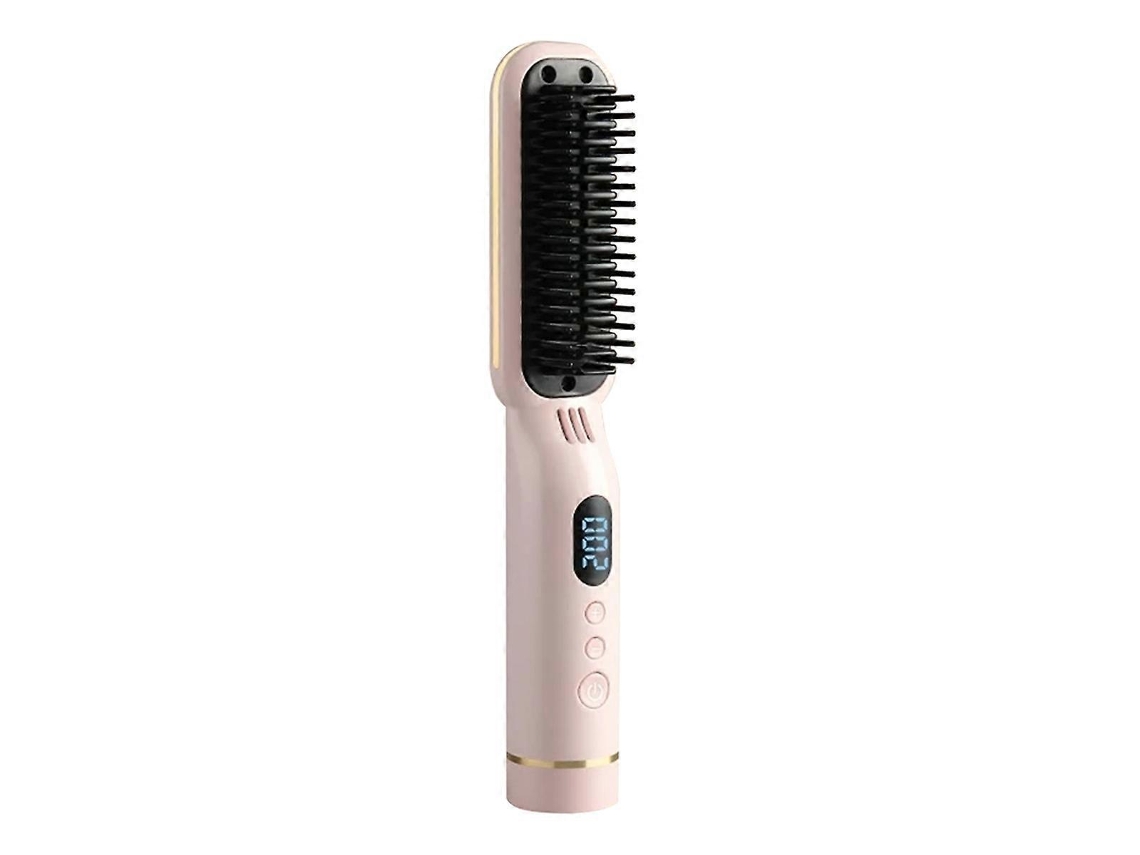 Pente Alisador De Cabelo Sem Fio Para Cabelos Molhados E Secos Com Controle De Temperatura Anti Calor Para Cuidados E Modelagem Capilar Jinyubo Store