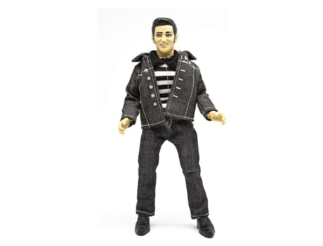 Mego Figura Elvis Presley Con Ropa Rock De La Cárcel Bizakp22
