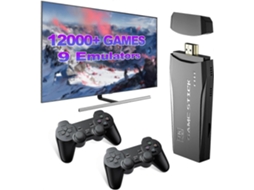 Console de Jogos Retrô Sem Fio, Super Console S2, 9 Emuladores, Mais de 12.000 Jogos | GOKOCO