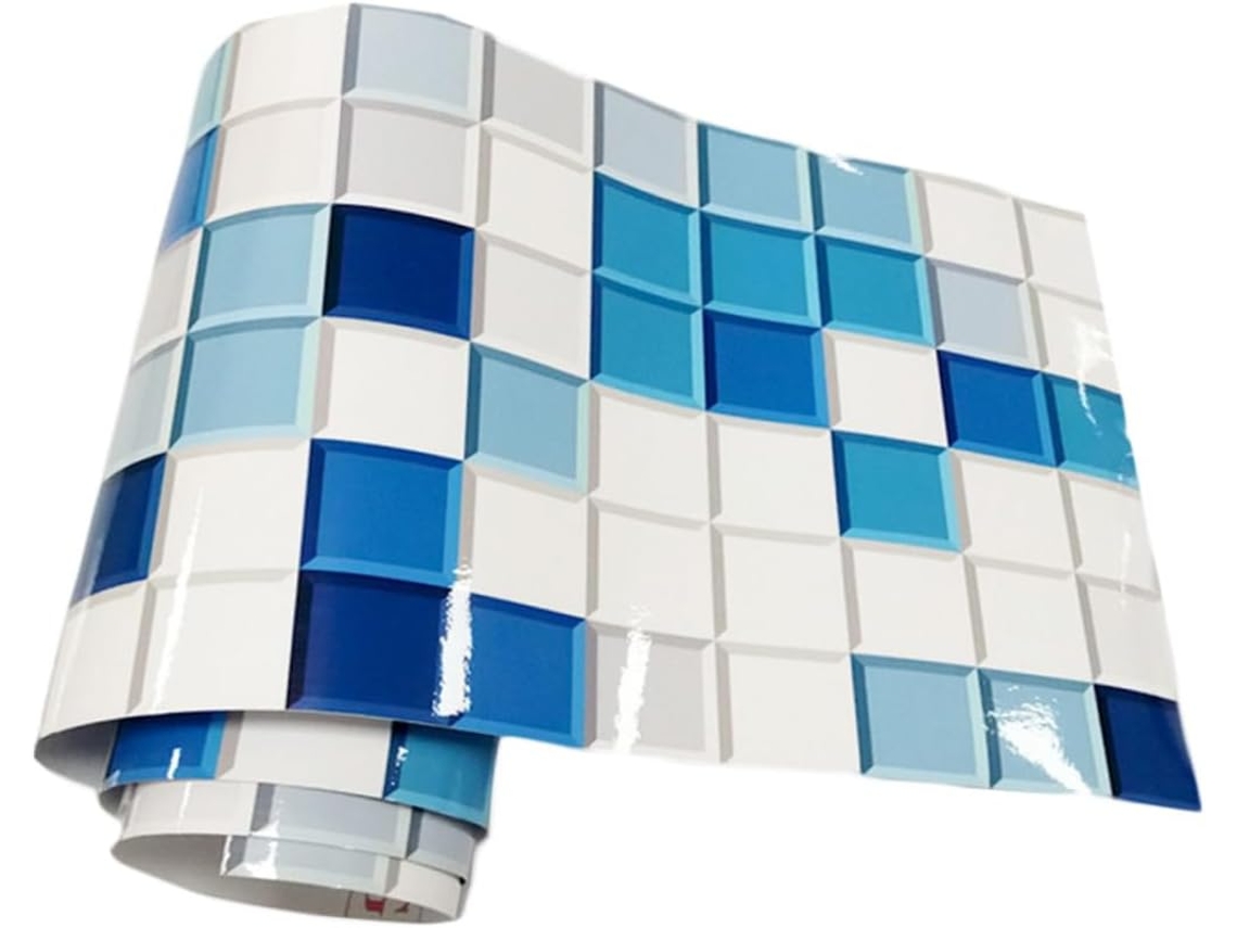 Adesivo De Parede Mosaico Autoadesivo, Fácil De Instalar.
