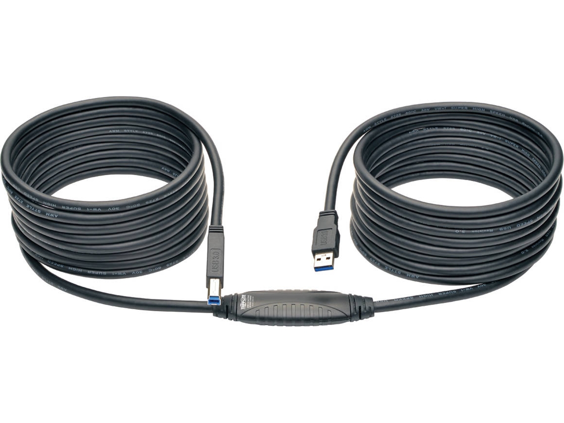 Cabo TRIPP LITE (USB A - 8 m - Preto)