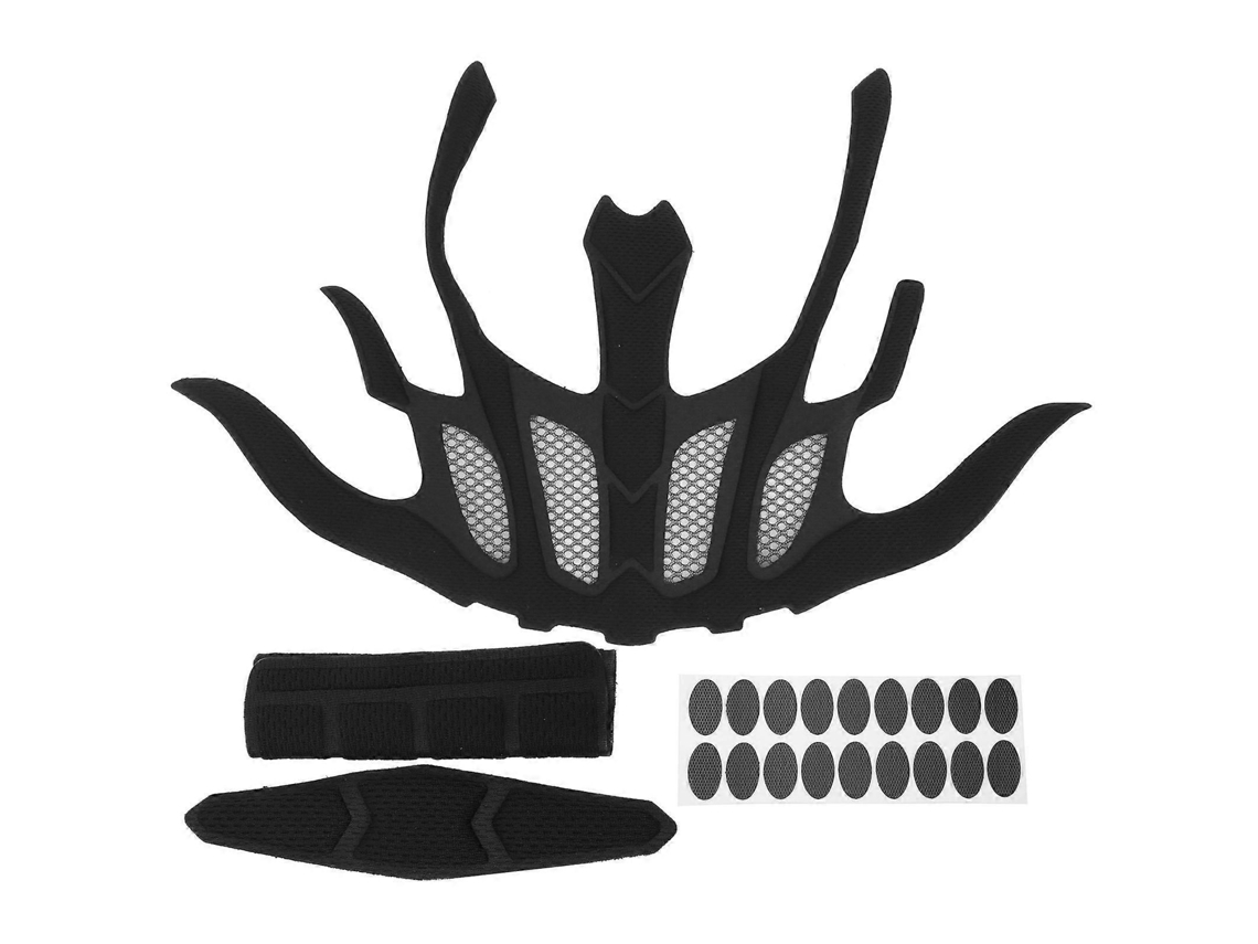Kit com 2 Conjuntos de Almofadas para Capacete de Ciclismo e Motociclismo, Forro de Espuma com Rede Anti insetos. TAISHENGDA