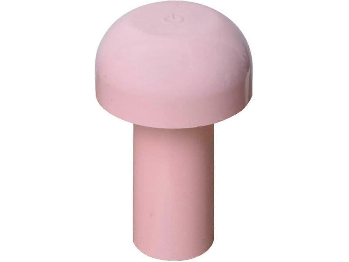 Luminária De Mesa Led Em Formato De Cogumelo De 3w Olysi Shop (rosa)