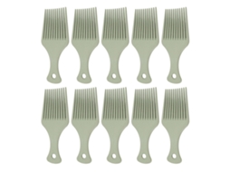 10 Peças De Pente De Dentes Largos Para Tintura, Modelagem E Viagens - Leve E Compacto Com Design Ergonômico