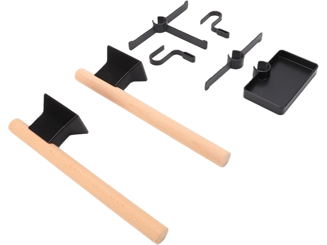 Suporte De Parede Para Equipamentos Ciclismo, Ideal Para Capacetes, Sapatos E Óculos Design Em Madeira De Alta Qualidade