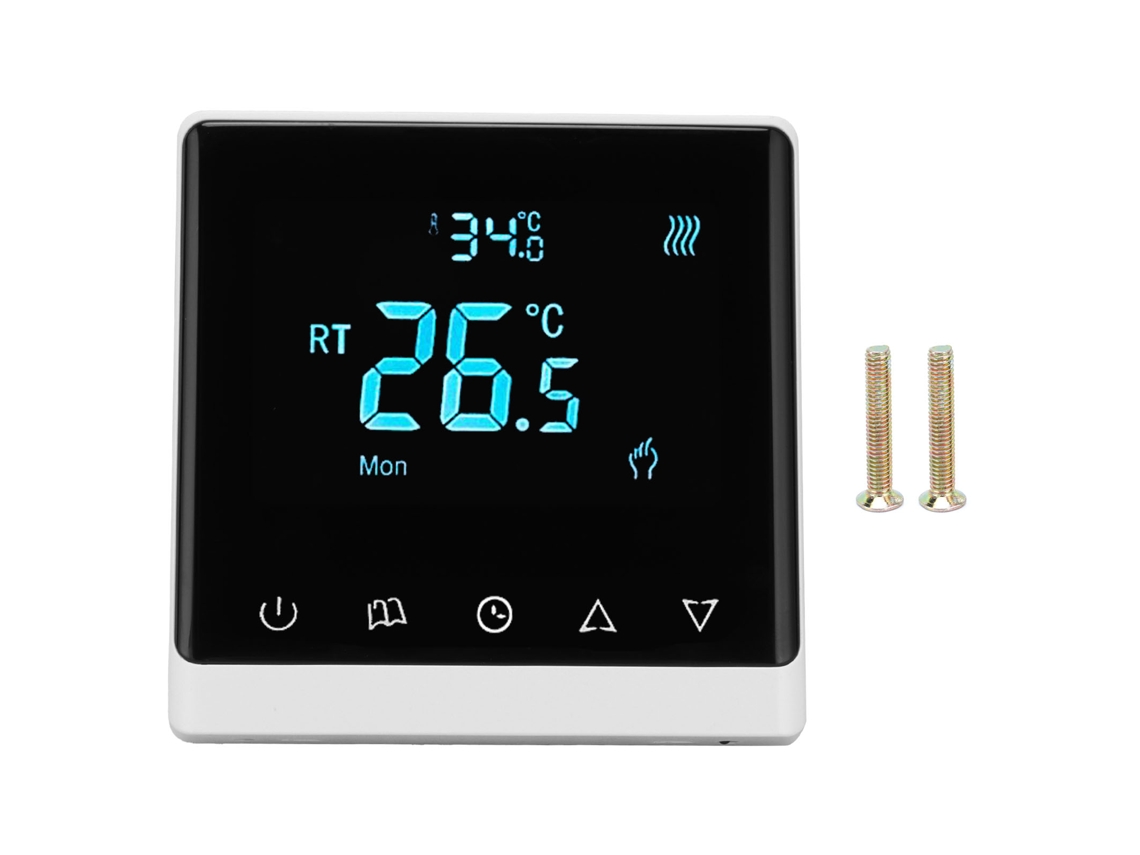 Termostato com Tela Touch e Display Lcd Controle de Temperatura Ac220v para Casa S/MARCA