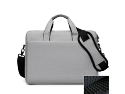 Bolsa Para Portátil Lurelia, Compatível Com Portáteis/tablets Até 15", Cinza, Poliéster, Proteção Antiquedas