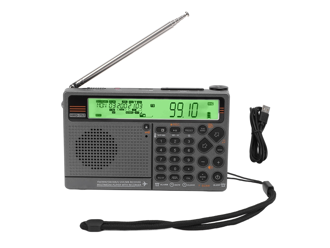 Rádio LAXISCREED Controle Remoto Bluetooth Sos Luz App