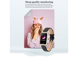 Mali relógio Inteligente para Mulheres Pulseira Fitness Tracker Monitor de Batimentos Cardíacos Sono Ip68