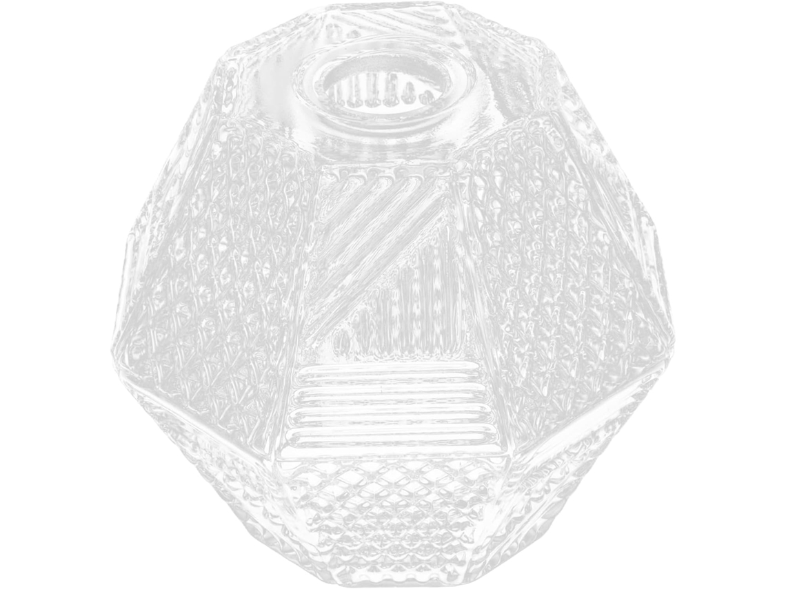 Luminária De Teto De Vidro Transparente Para Quarto Ou Banheiro.