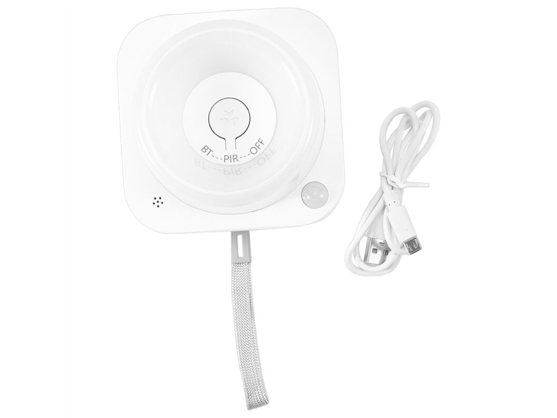 Abajur de Cabeceira com Sensor Presença, Controle Bluetooth, Iluminação Colorida, Luz Noturna Inteligente BRILVIBERA