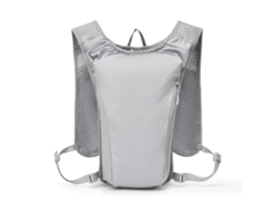 Mochila De Caminhada (cinza Claro), Respirável, Adequada Para Maratonas De Corrida Em Trilha.